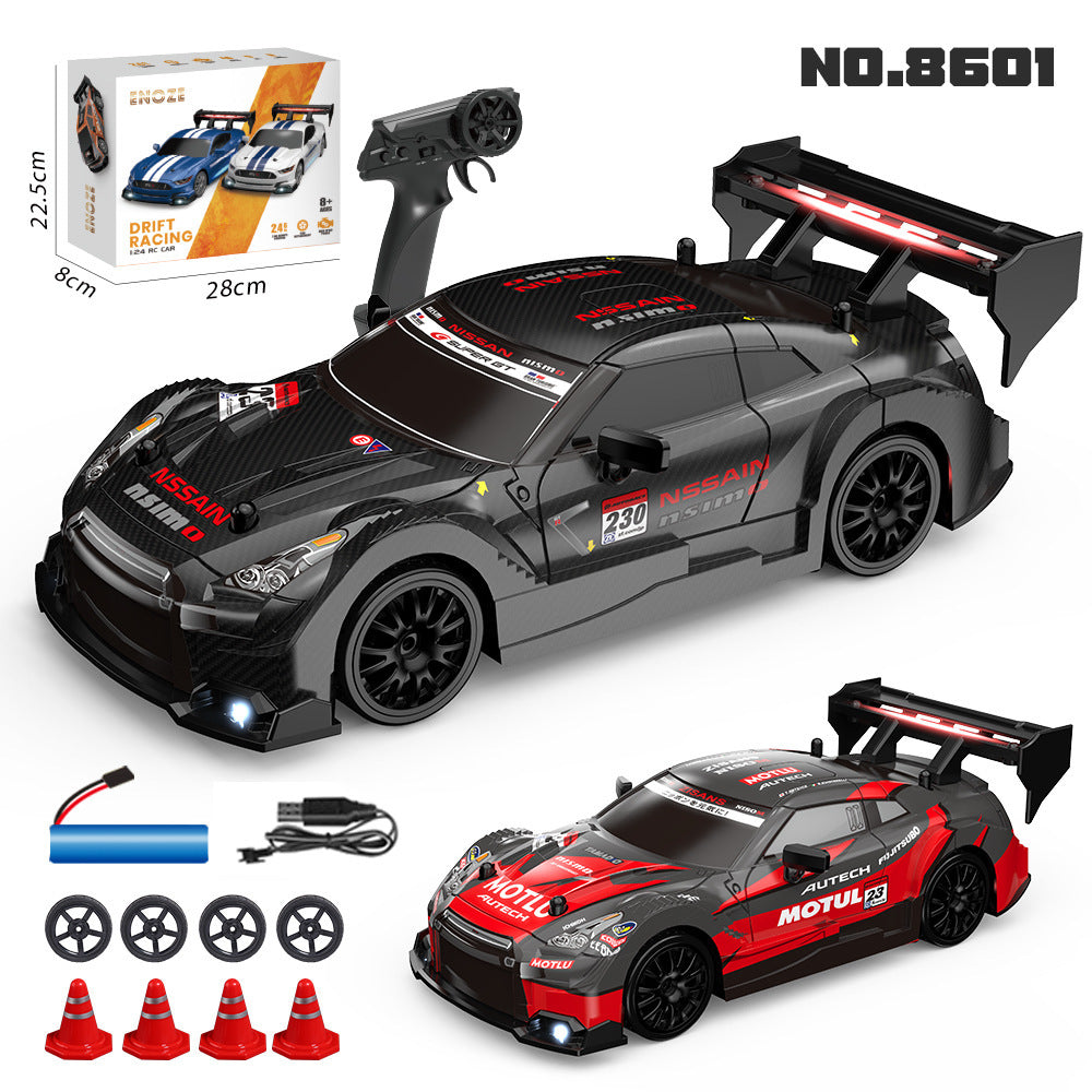 Voiture de course télécommandée à grande vitesse RC Drift, jouets éducatifs