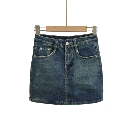 Mini-jupe en jean