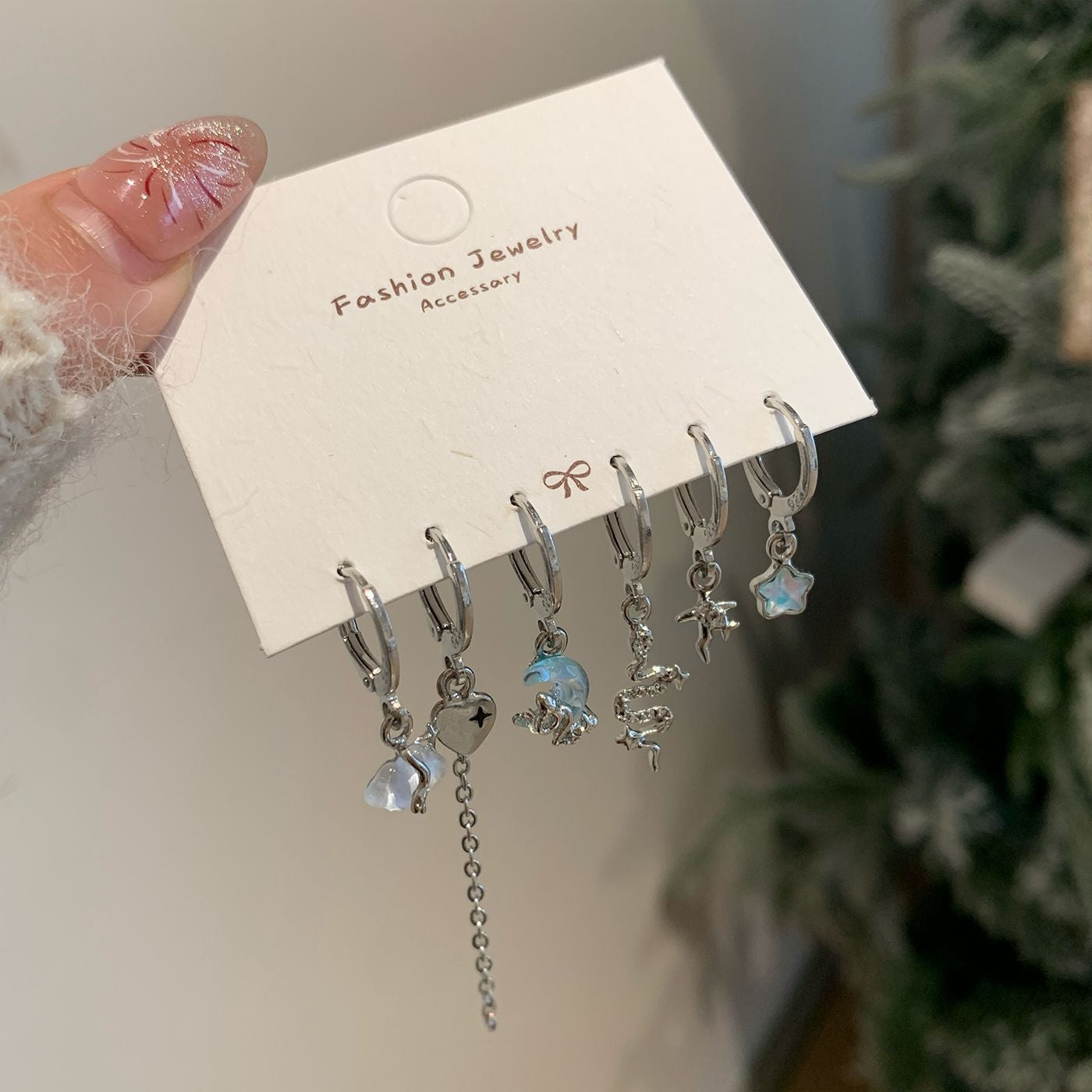 Pince d'oreille papillon de personnalité minimaliste, costume pour femme