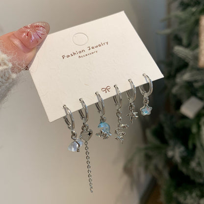 Pince d'oreille papillon de personnalité minimaliste, costume pour femme