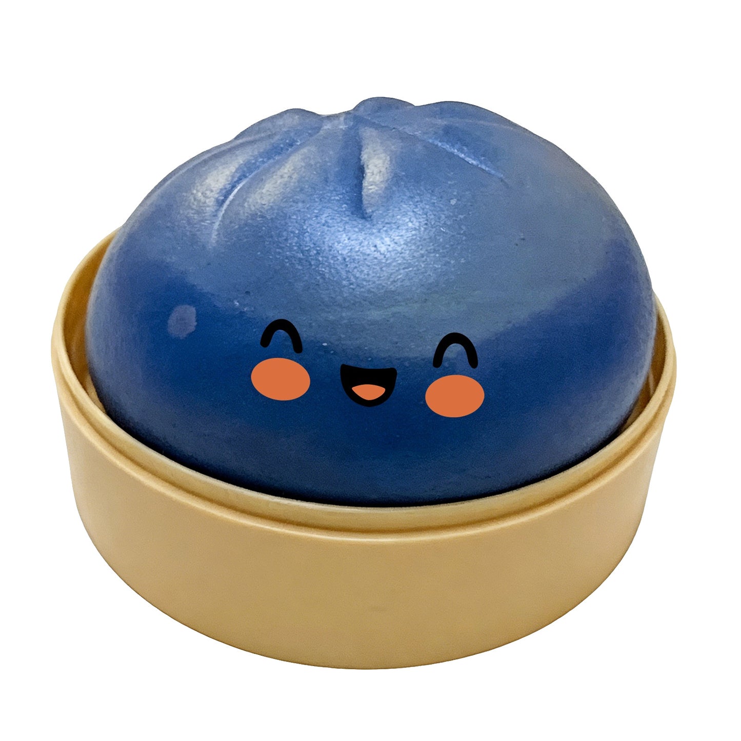 Simulation mignonne en forme de petit pain cuit à la vapeur, amusante et anti-stress