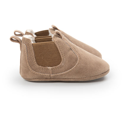 Chaussures en cuir synthétique pour bébé (chaussures de marche)
