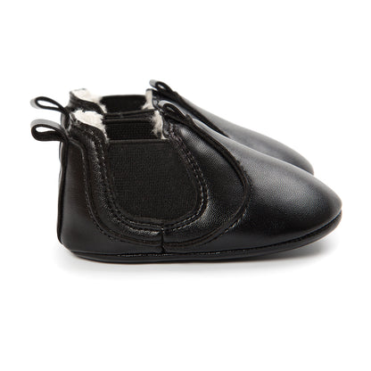 Chaussures en cuir synthétique pour bébé (chaussures de marche)