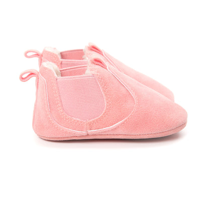 Chaussures en cuir synthétique pour bébé (chaussures de marche)