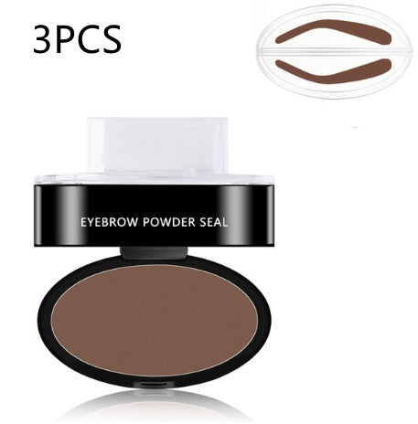 Kit de plantillas de maquillaje profesional para cejas en polvo, tinte, sello, impermeable, levantamiento de cejas, potenciadores de cejas, kit de plantillas