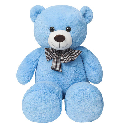 Grande poupée en peluche ours en peluche avec nœud papillon