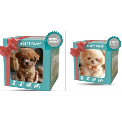Peluche courte de chiot robot