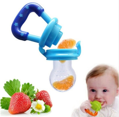 Nouvelle Sucette en Silicone pour Bébé, Encapsulée pour Apaiser l'Alimentation Complémentaire