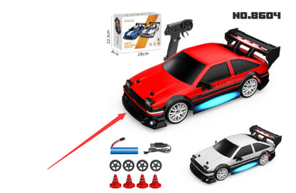 Voiture de course télécommandée à grande vitesse RC Drift, jouets éducatifs