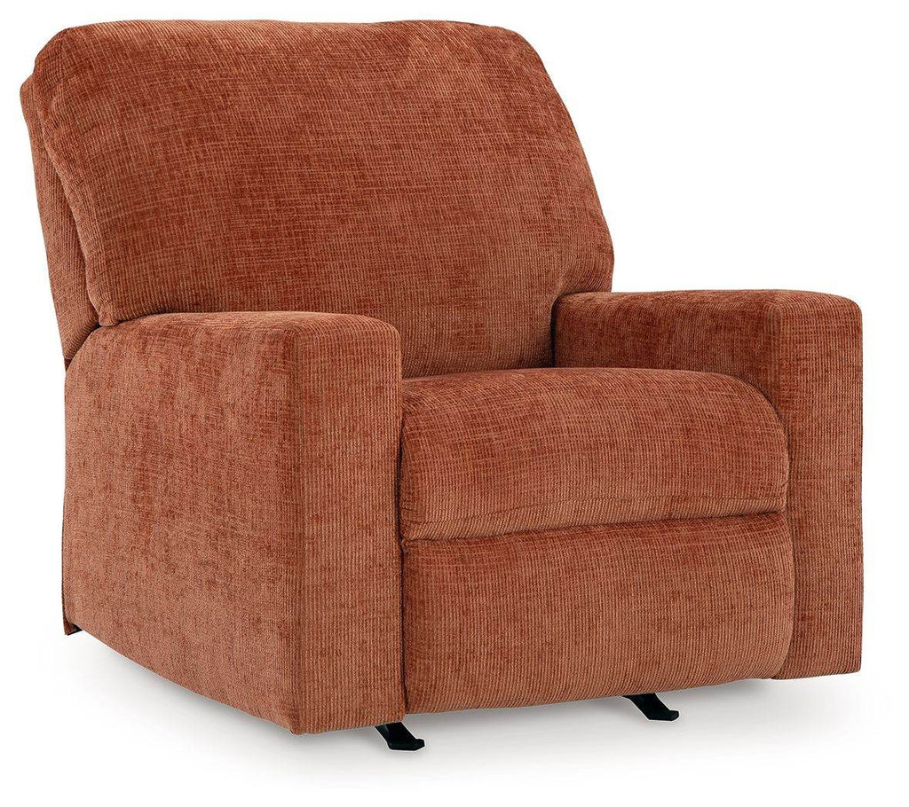 Aviemore - Rocker Recliner - Fabric - Spice-0