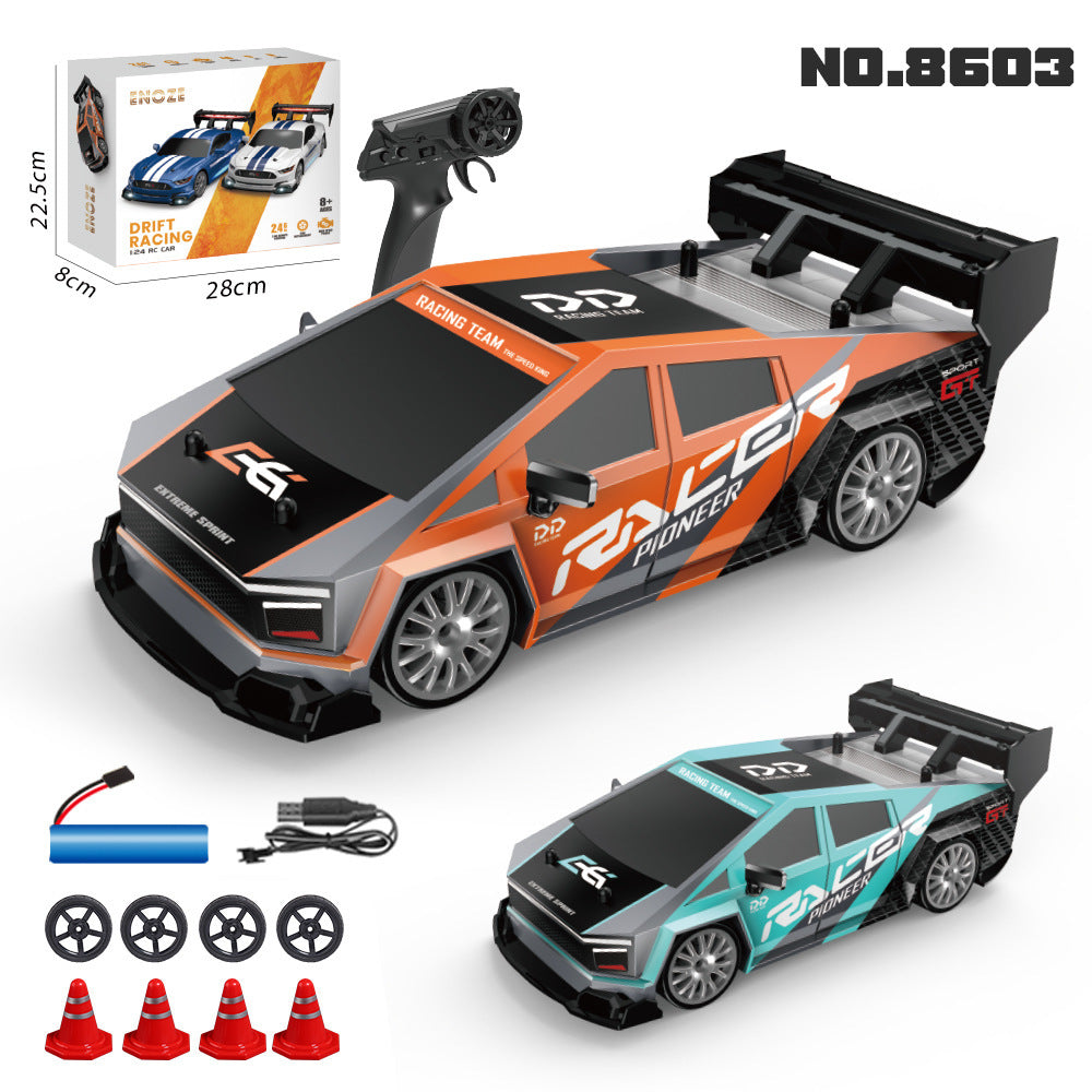 Voiture de course télécommandée à grande vitesse RC Drift, jouets éducatifs