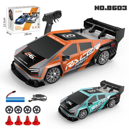 Voiture de course télécommandée à grande vitesse RC Drift, jouets éducatifs