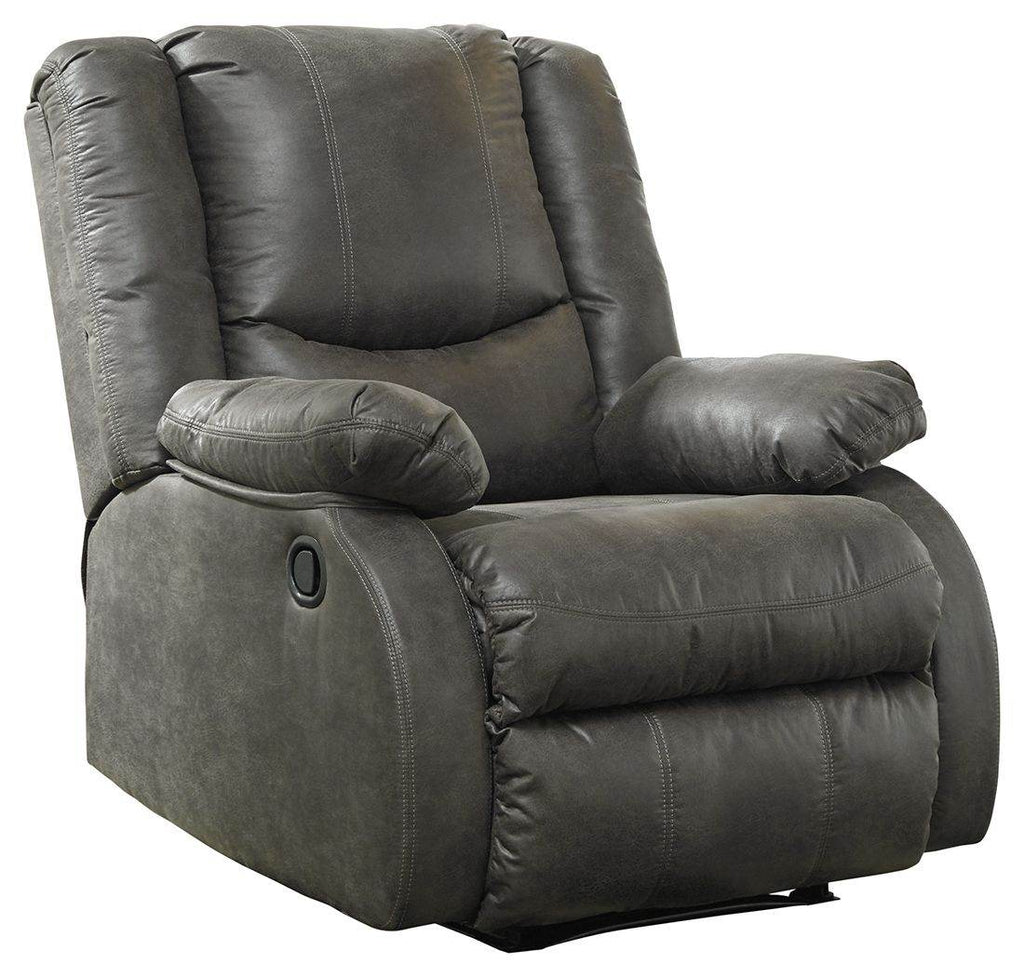 Bladewood - Zero Wall Recliner - Faux Leather - Slate-0