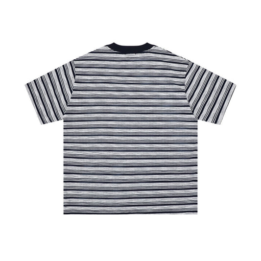 T-shirt rayé à manches courtes