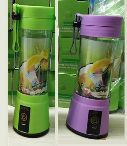 Licuadora portátil con USB recargable, mini batidora de jugo de fruta para cocina, exprimidor eléctrico simple portátil para el hogar