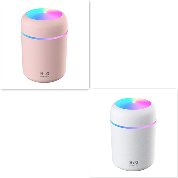 Atomizador de escritorio USB doméstico, mini, silencioso, para dormitorio, gran volumen de niebla