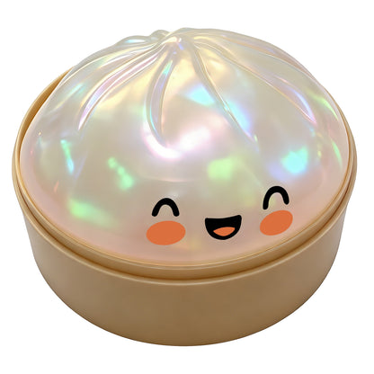 Simulation mignonne en forme de petit pain cuit à la vapeur, amusante et anti-stress