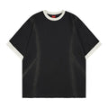 Spray dyed short sleeved structure