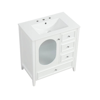 30" Bathroom Vanity with Sink by eprolo