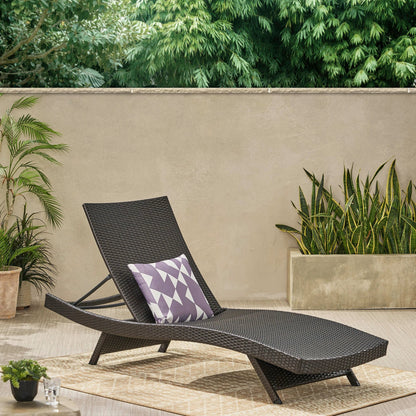 SALEM PE WICKER CHAISE LOUNGE by eprolo