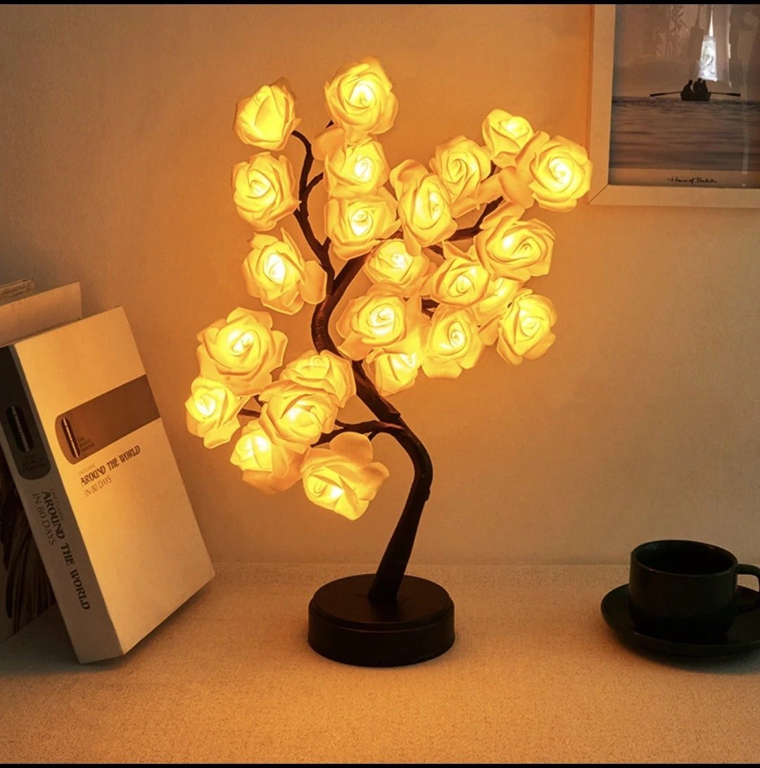 New LED Tree Light Sakura Light Rose Light Decorative Night Light by eprolo