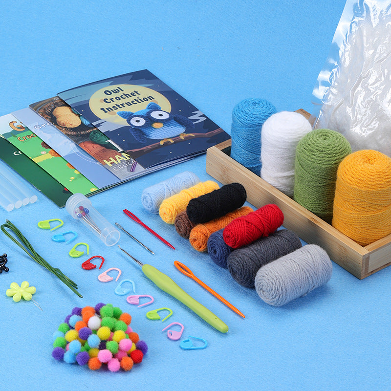 Paquete de Materiales de Ganchillo de Animal de Peluche Feo