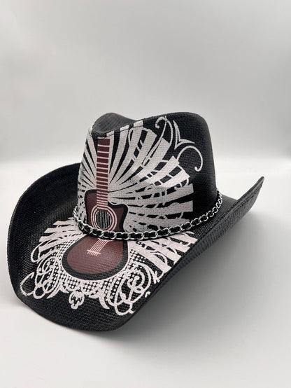 Chapeau Fedora d'été de style ethnique occidental