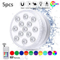 Guirlande lumineuse LED submersible étanche pour jardin, piscine, fontaine, spa, fête, salle de bain, avec télécommande