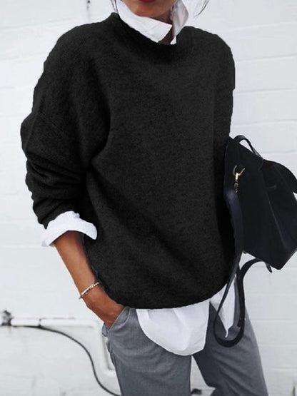 Pull à manches longues tendance pour l'automne