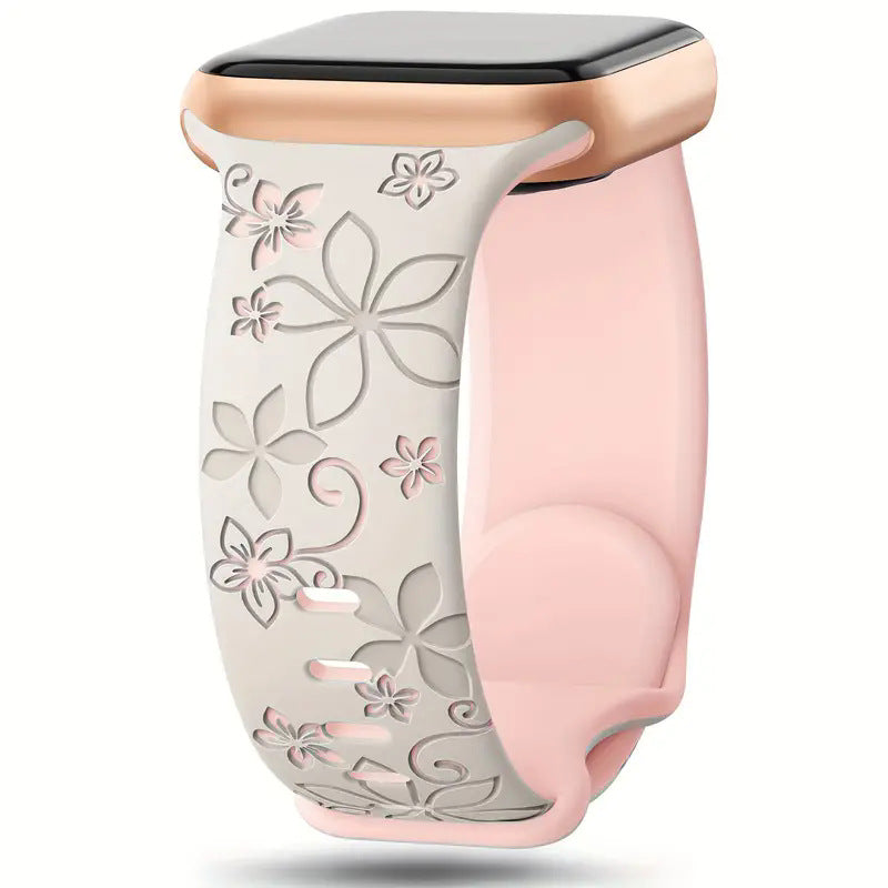 Bracelet en silicone bicolore Bauhinia