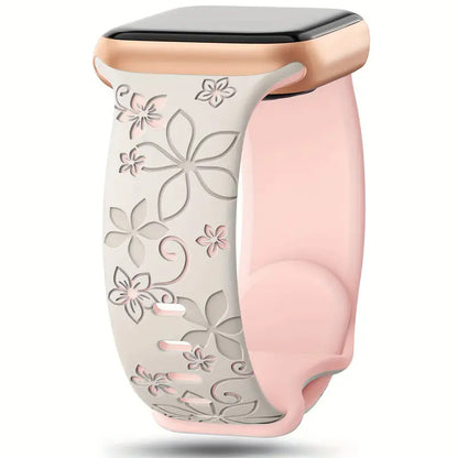 Bracelet en silicone bicolore Bauhinia
