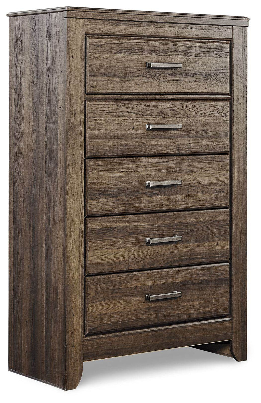Signature Design by Ashley Dark Brown 5 Drawer Chest Juararo Accent Chest Furniture-0
