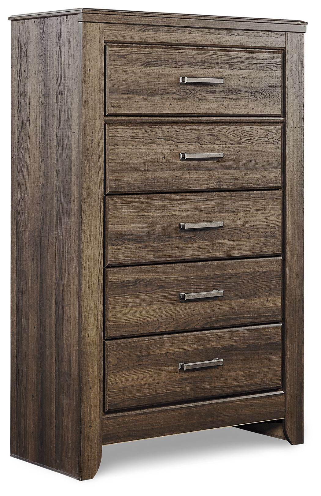 Signature Design by Ashley Dark Brown 5 Drawer Chest Juararo Accent Chest Furniture-0