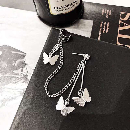Boucles d'oreilles Papillon Tempérament Super Fée Vent Froid