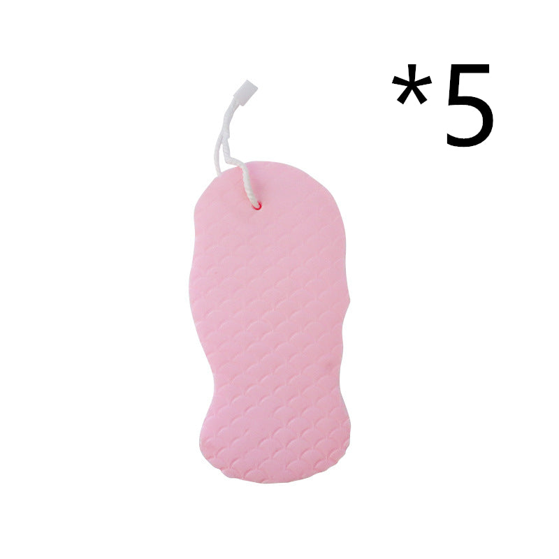 Esponja corporal 3D con patrón de escamas de pescado, bola de baño tridimensional