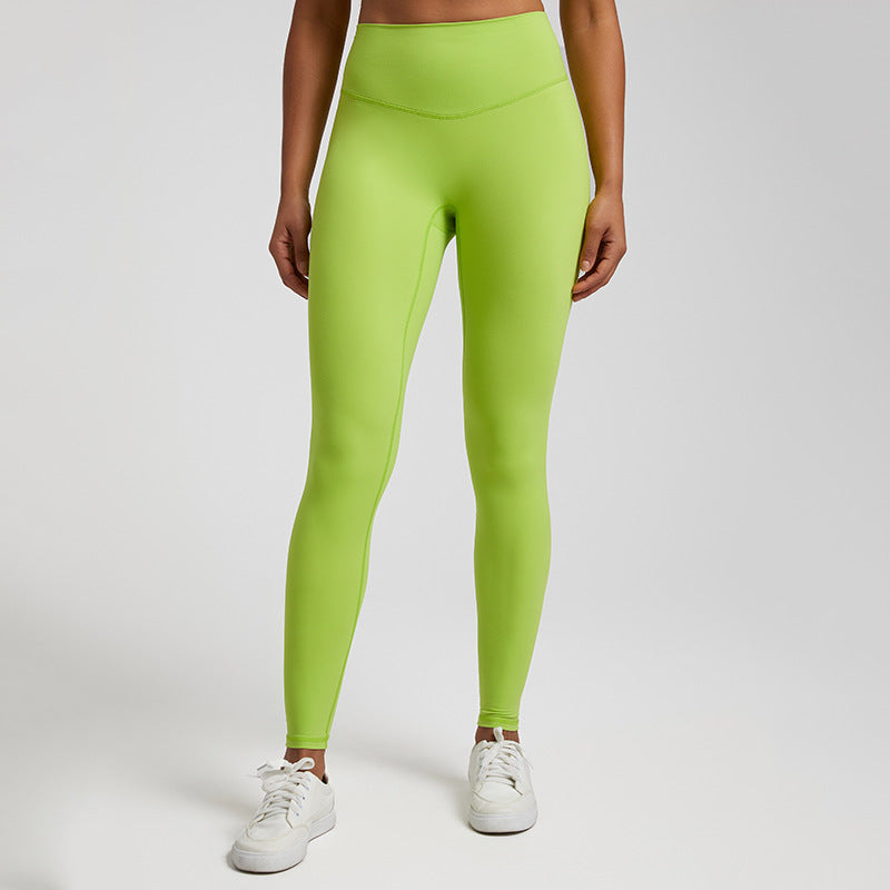 Nouveau Yoga Pantalon de Fitness Course Taille Haute Remonte-Fesses Européen et Américain