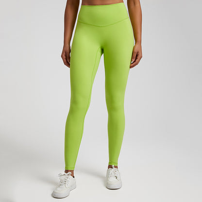 Nouveau Yoga Pantalon de Fitness Course Taille Haute Remonte-Fesses Européen et Américain