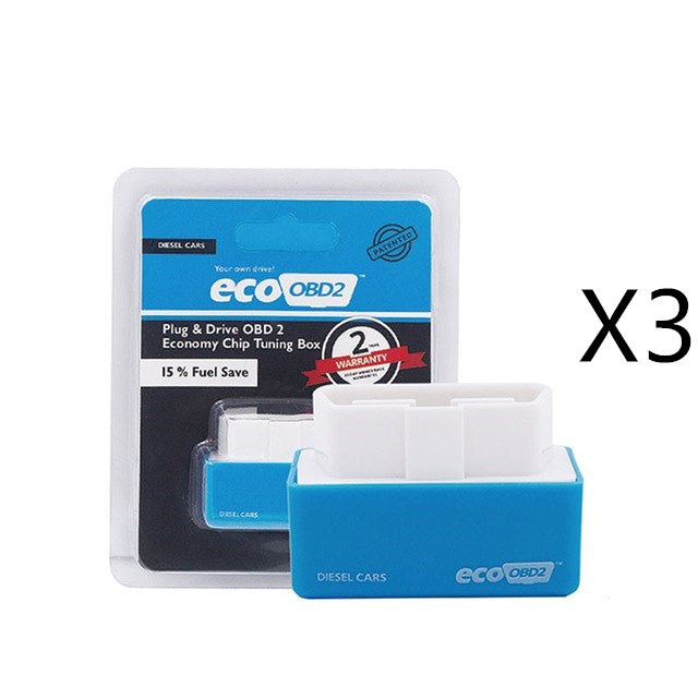 Plug And Play ECOOBD2 Coche de gasolina Ahorro de combustible ECO OBD2 Driver