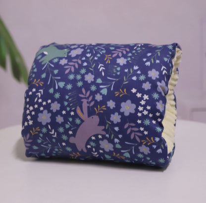 Almohada de brazo ajustable de algodón para lactancia de bebé, almohada de lactancia lavable para bebés, cojín de brazo para lactancia