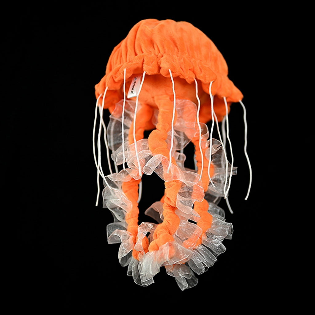 Peluche de medusa dorada de café