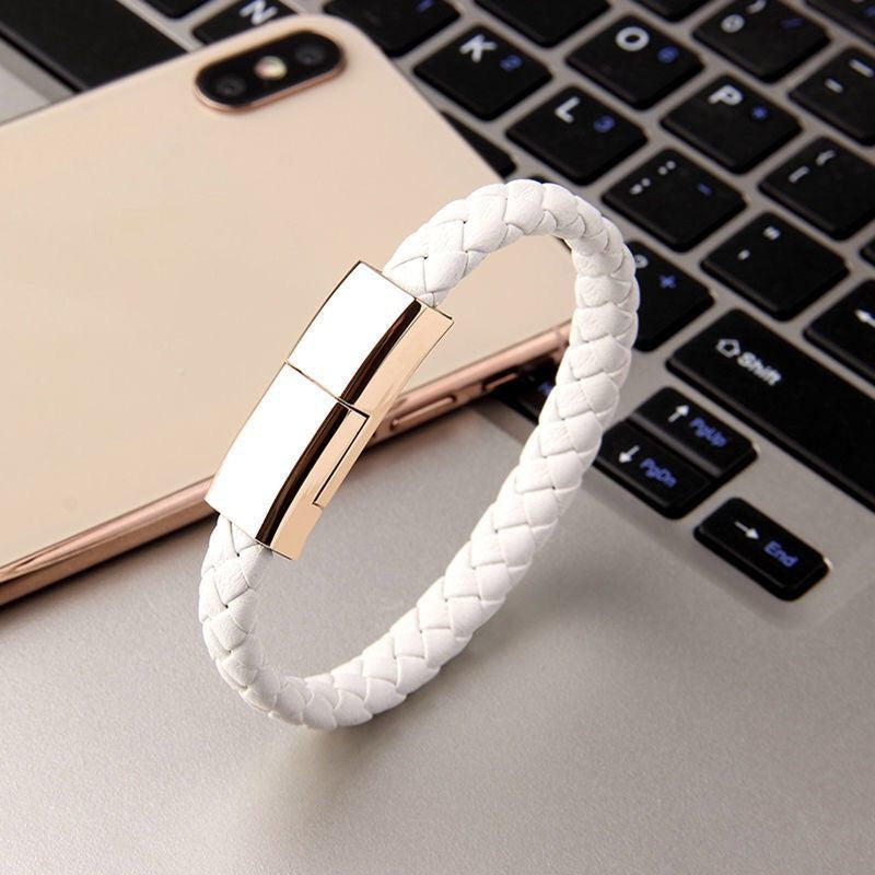 Nuevo cargador de pulsera Cable de carga USB Cable de carga de datos para iPhone 14 13 Max Cable USB C para teléfono Micro Cable