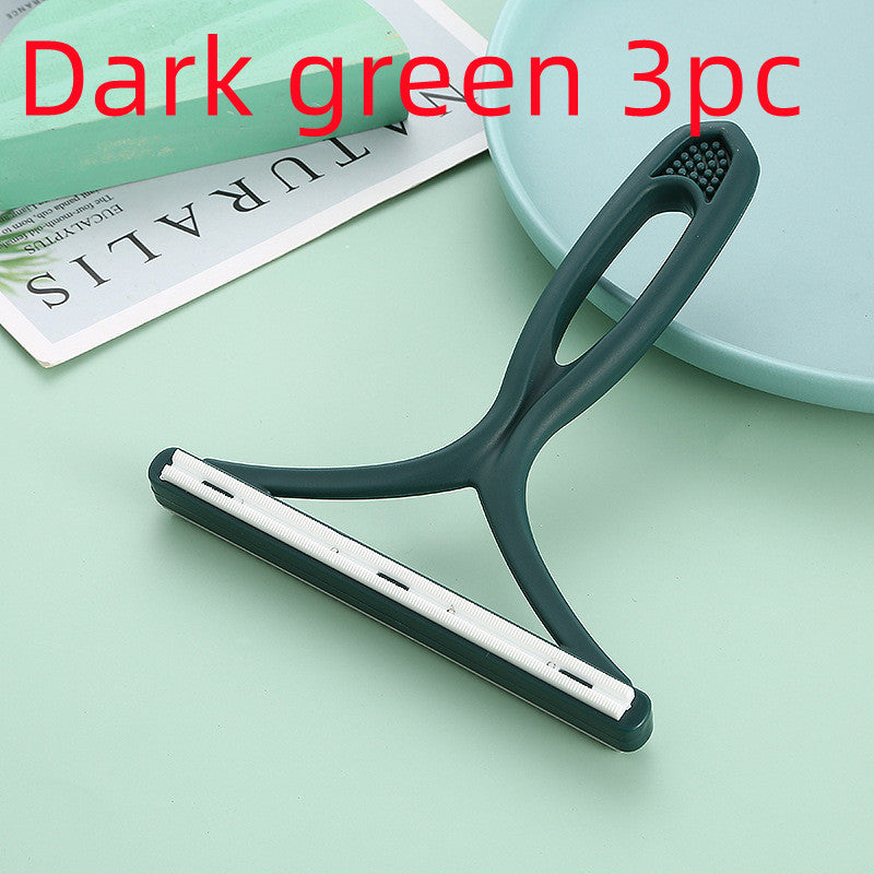 Quitapelusas manual de doble cara, herramienta para quitar bolas de pelo de abrigos de lana, la estática no daña la ropa ni los suéteres