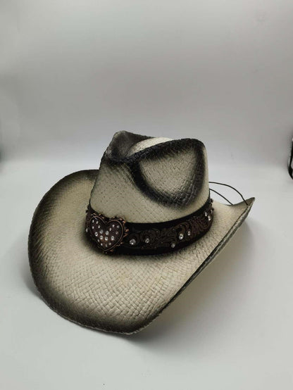 Chapeau Fedora d'été de style ethnique occidental