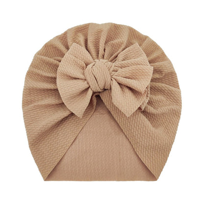 Chapeau chaud et mignon pour enfants européens et américains avec nœud