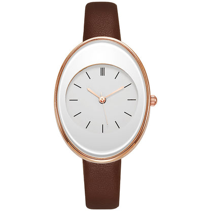 Montre neutre pour femmes, simple et à la mode, avec bracelet en acier et mouvement à quartz