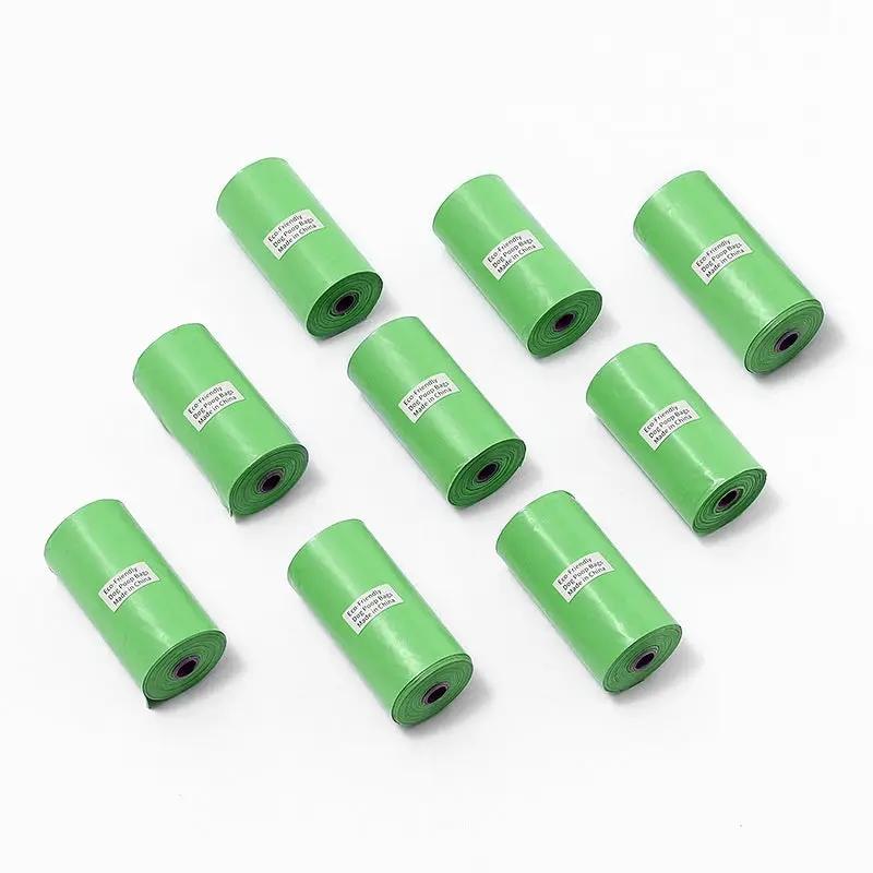 EPI environmentally friendly degradable pet garbage bag rolls, green, AdTec