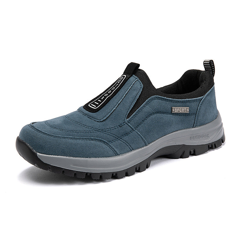 Zapatos de Hombre Ligeros Tallas Grandes Botas de Escalada al Aire Libre Senderismo Otoño e Invierno