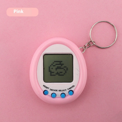 Mini Machine Électronique pour Animaux de Compagnie Porte-clés Jeu de Développement d'Elf Virtuel