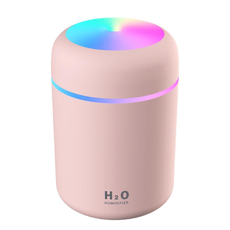 Atomizador de escritorio USB doméstico, mini, silencioso, para dormitorio, gran volumen de niebla