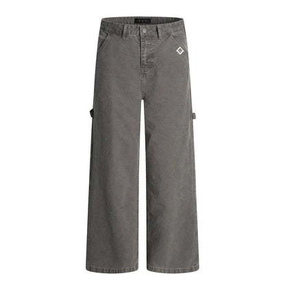 Loose Casual Straight Leg Pants by eprolo